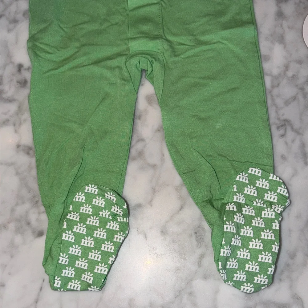 NWT Magnetic Me Modal Green Kids Footie - Picture 5 of 7